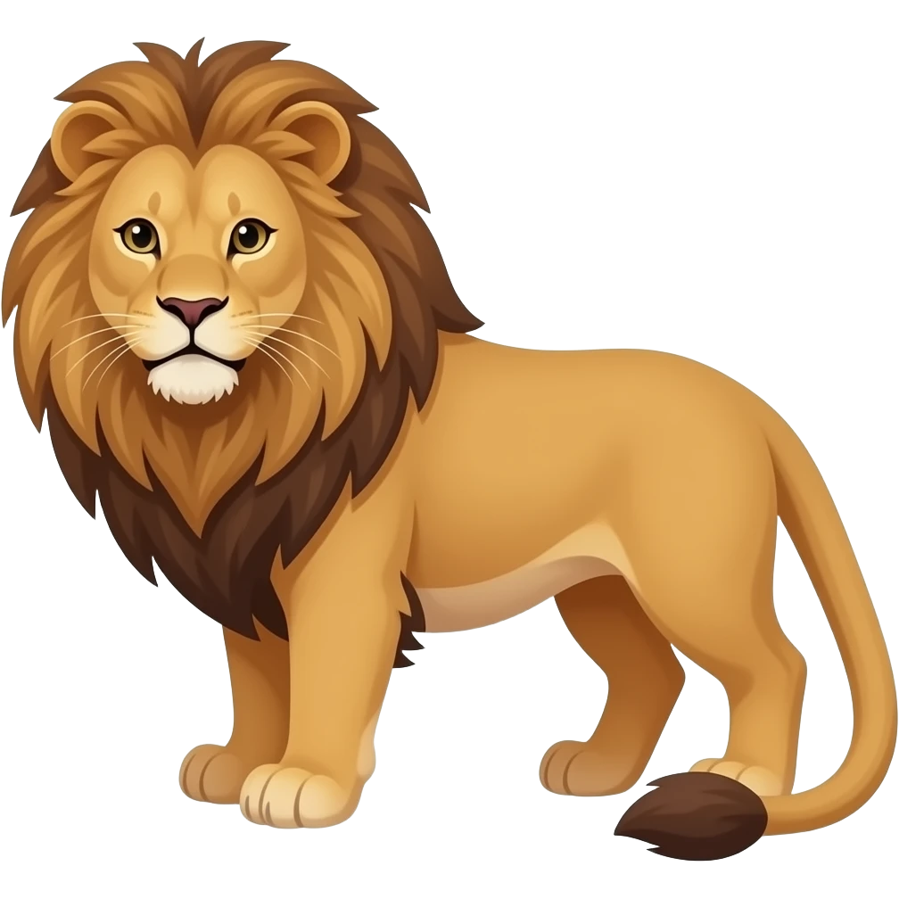 cats like lion emoji