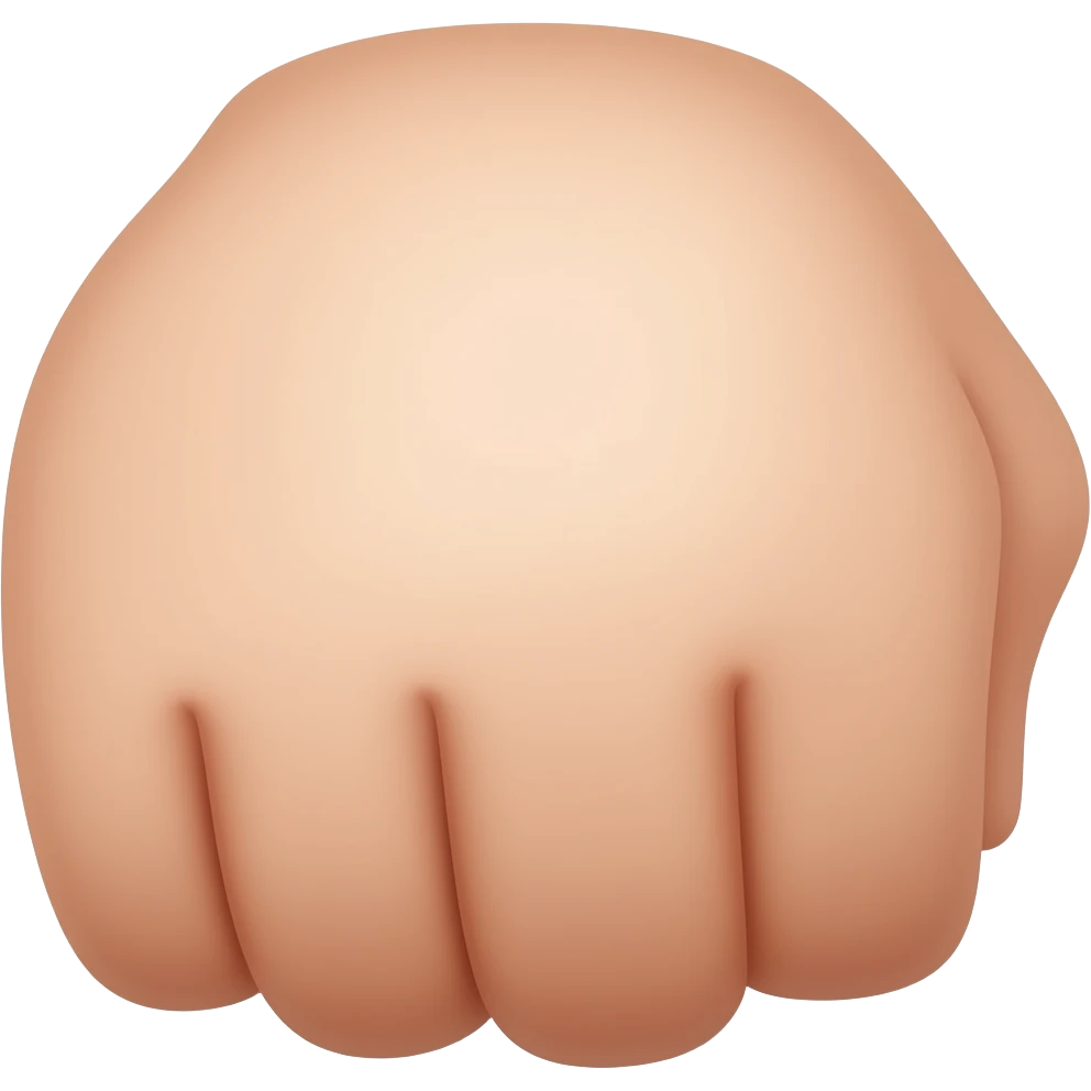 Finger bottom emoji