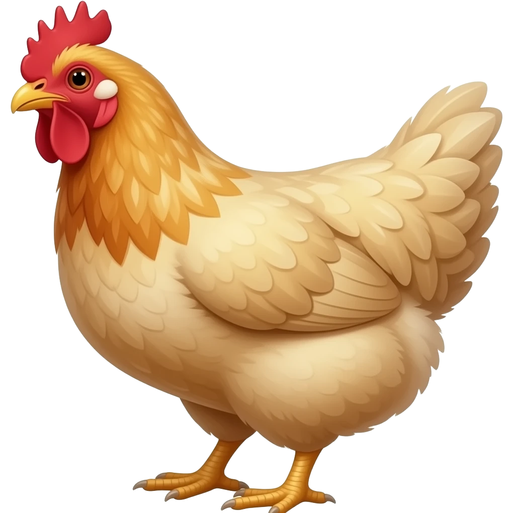 Can you put orpington chicken emoji