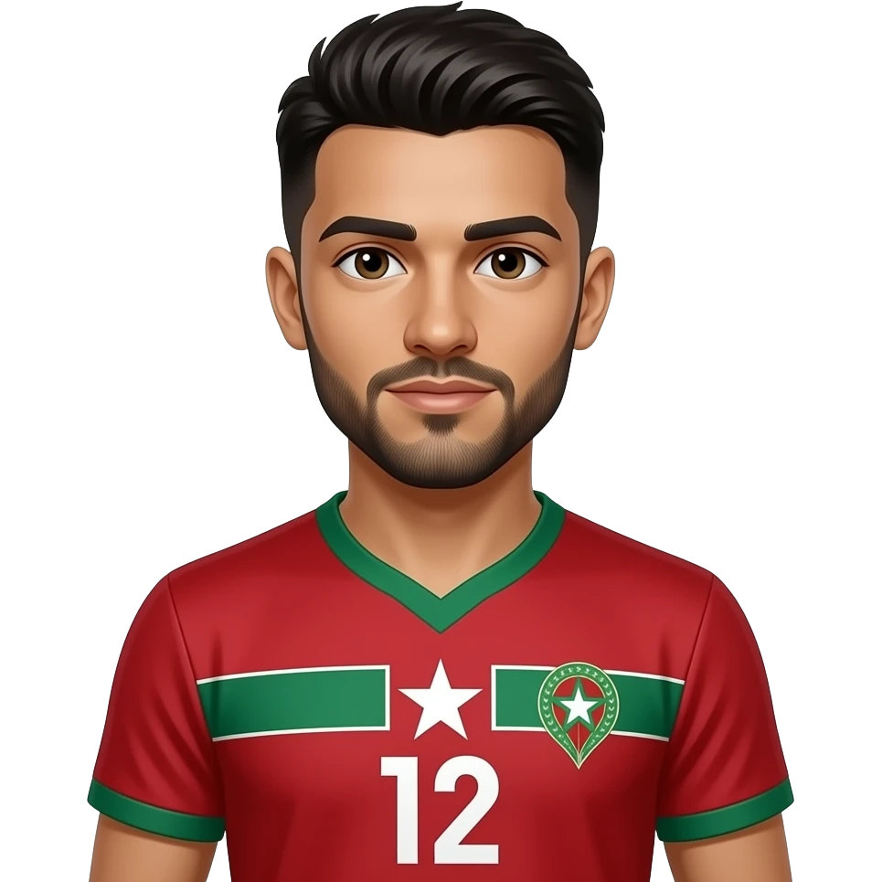 Hakimi in Morocko emoji
