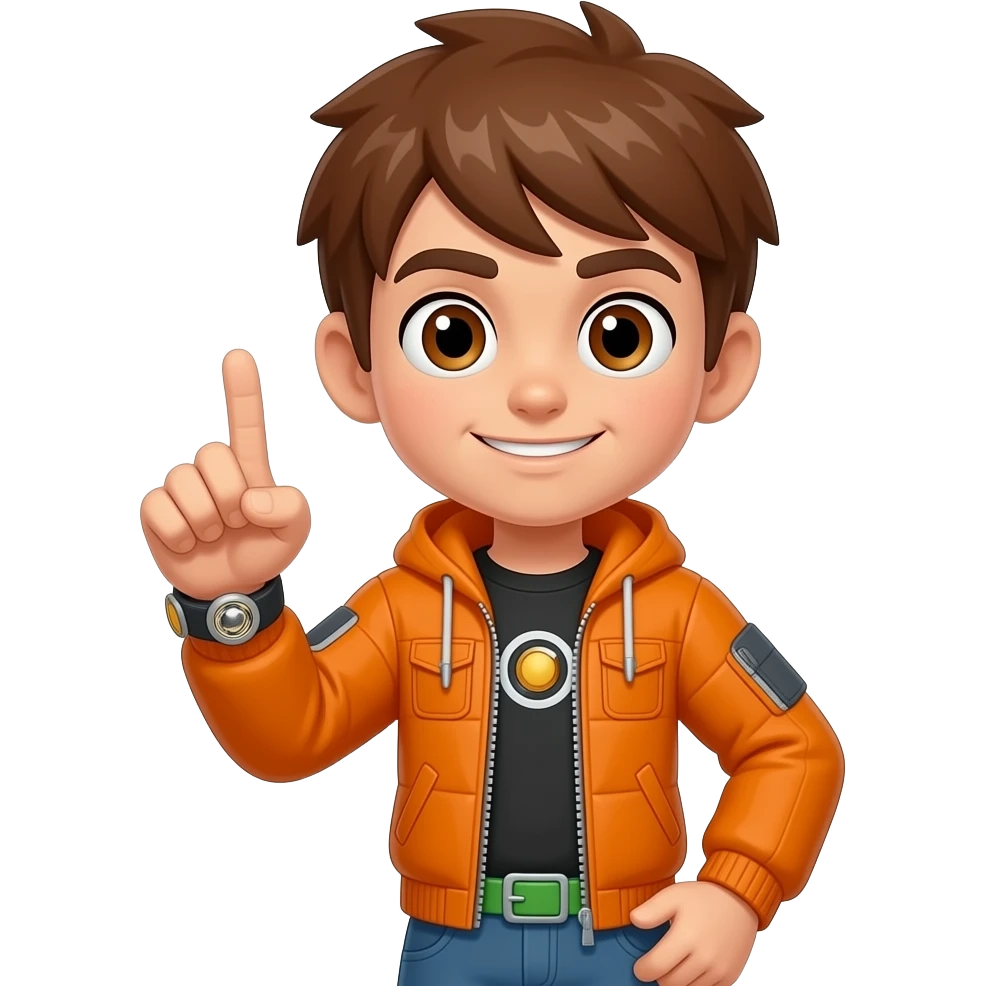 Ben. 10. Es. Un. Chico emoji