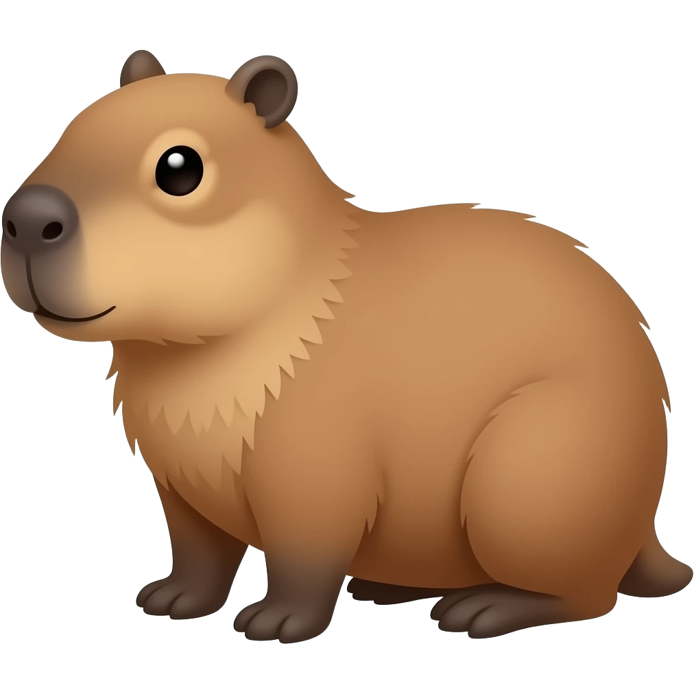 Capybara emoji