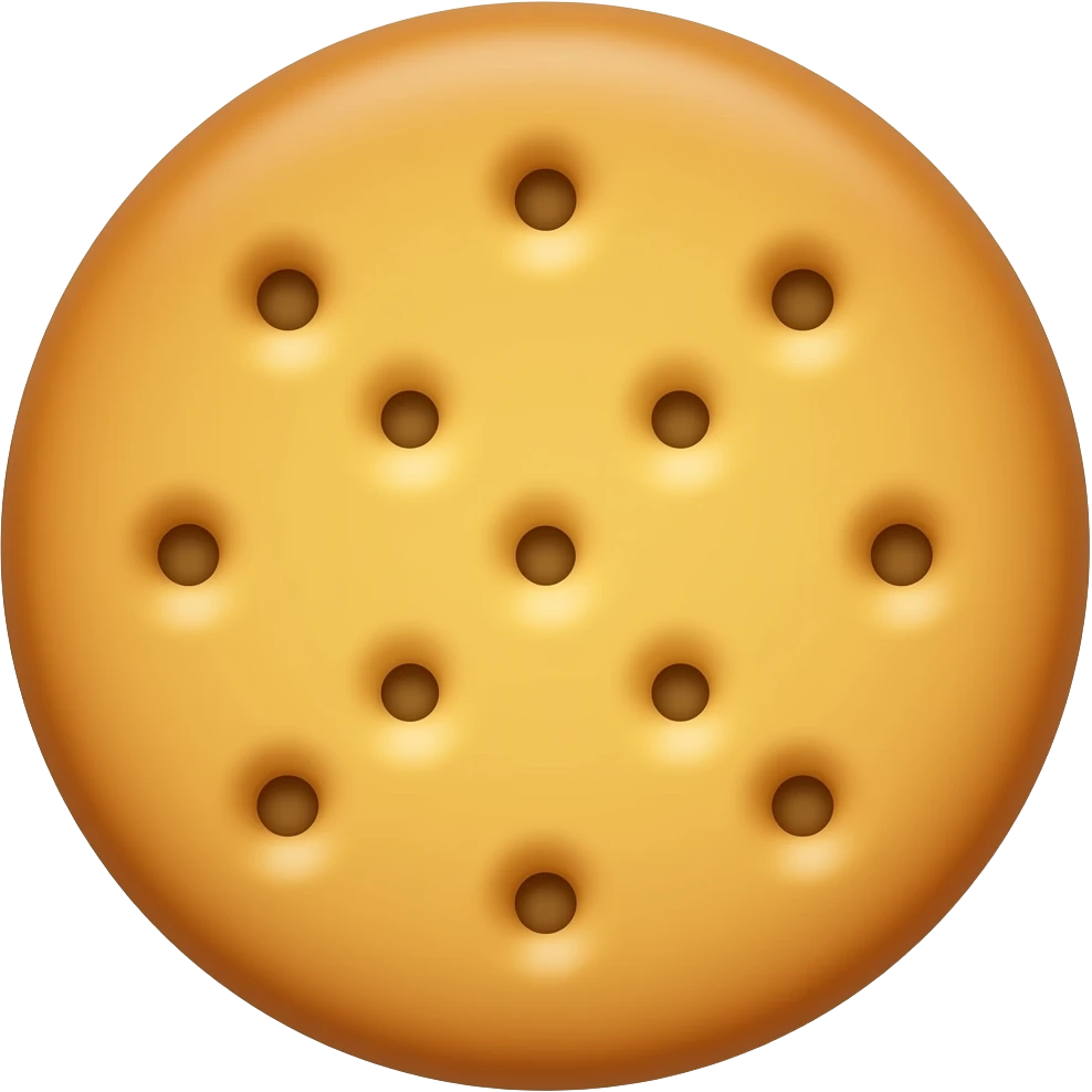 biscuit  rits with emoji
