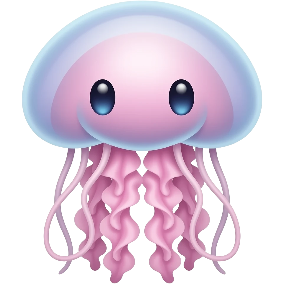 baby pink jellyfish emoji