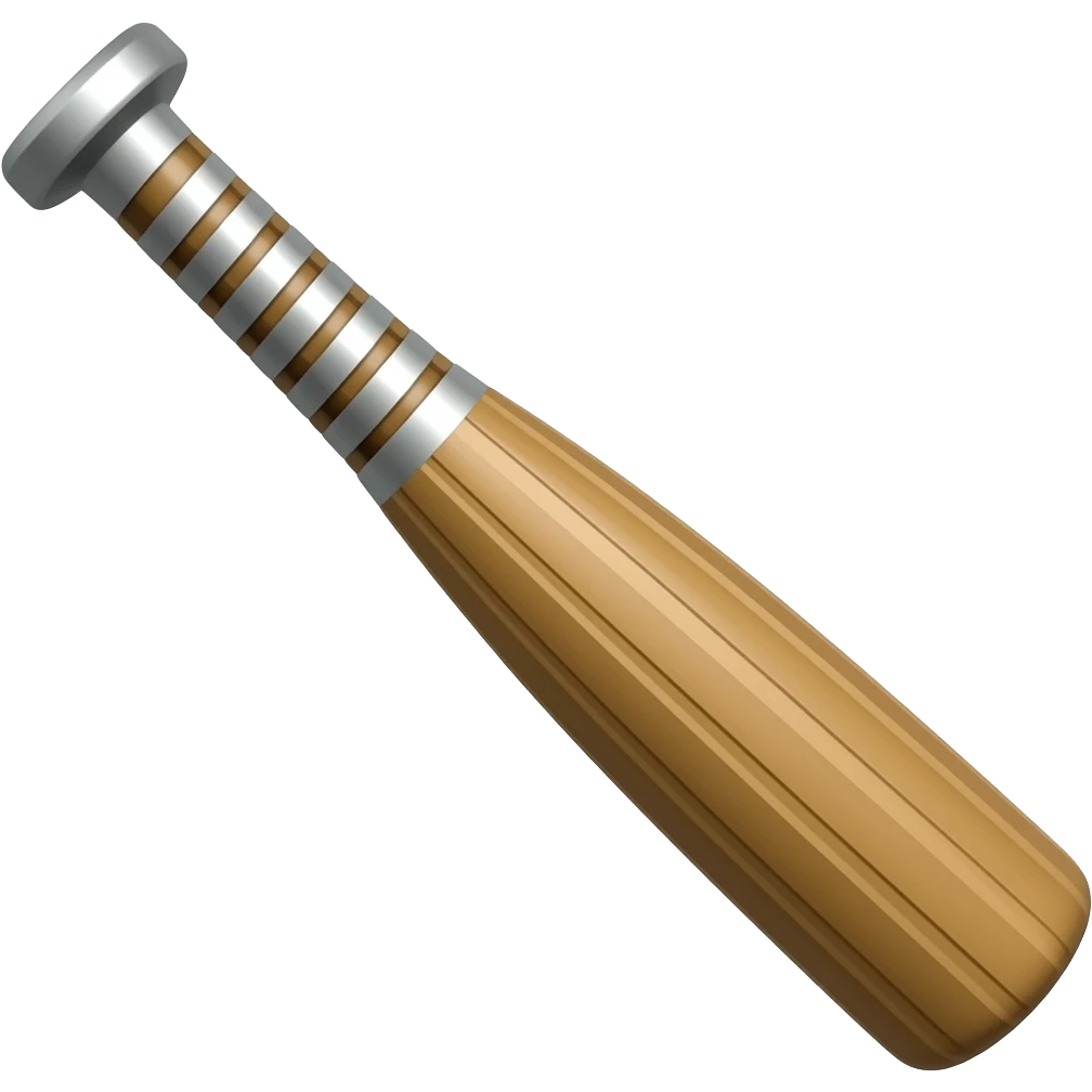 Baton with side handle emoji