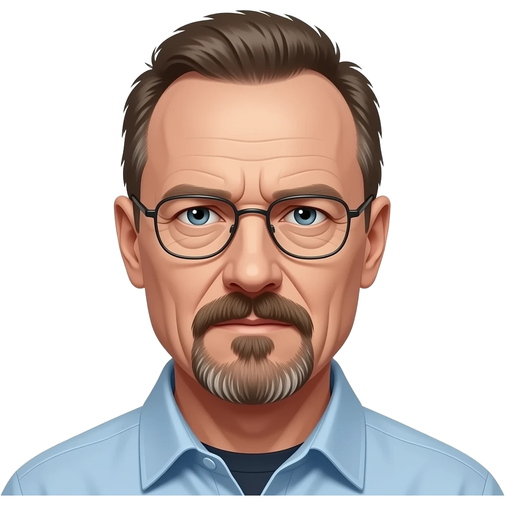 walter white breaking bad emoji