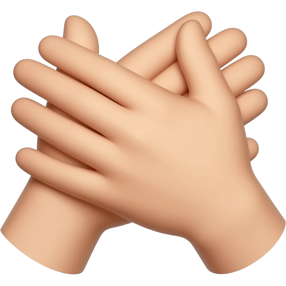 Hands wrapped around throat emoji