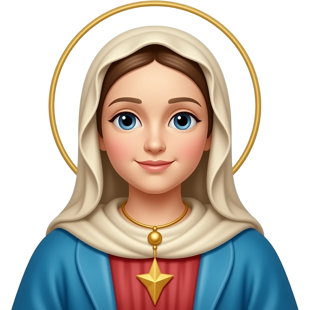 Virgin mary emoji