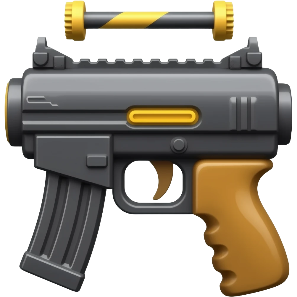 Made a minigun emoji emoji