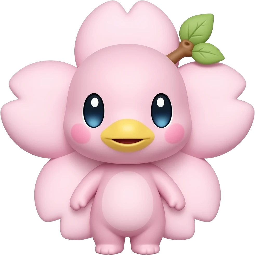 Sakura toy plush pokemon full body emoji