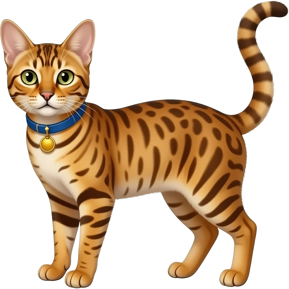 An Egyptian Mau emoji