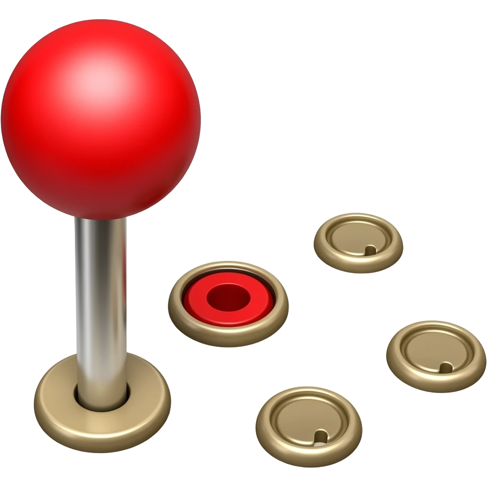 red pin-ball flipper lever emoji
