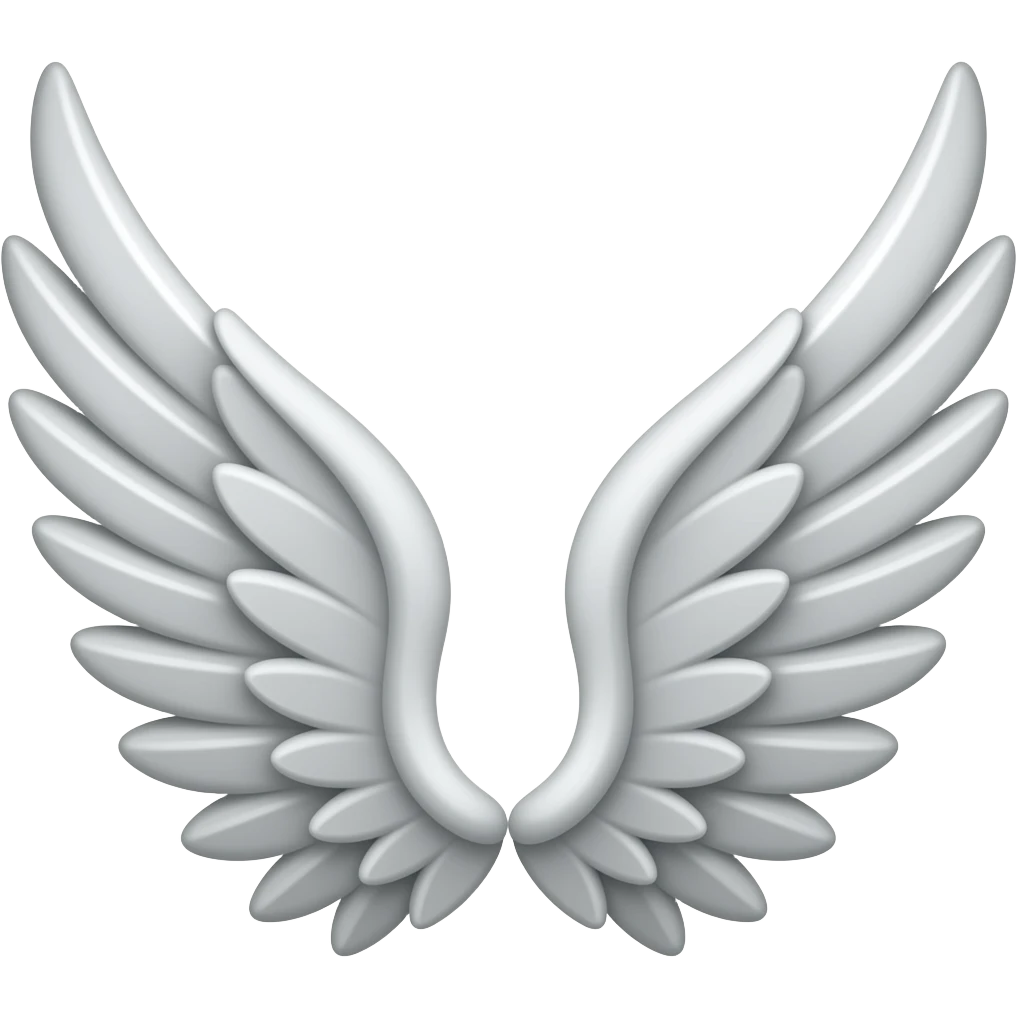 Wings emoji left and right emoji