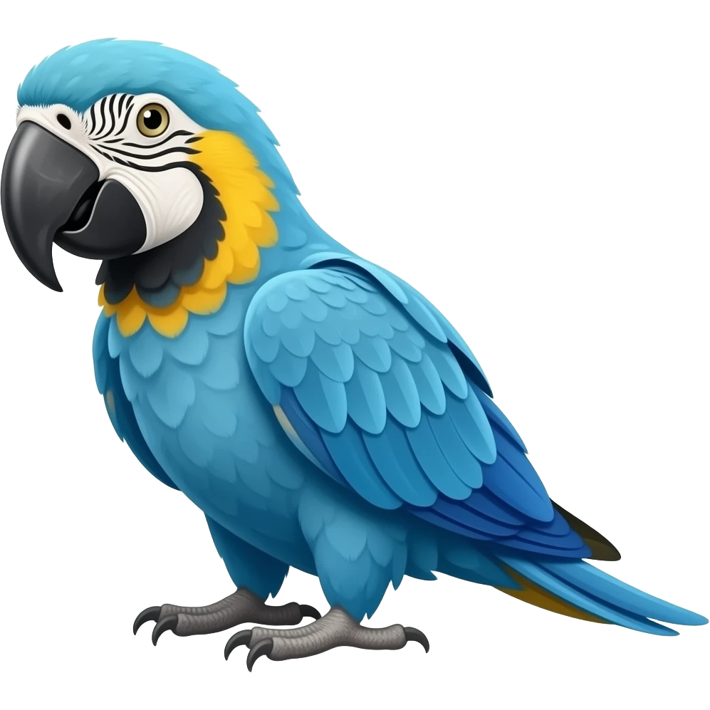animal arara azul emoji
