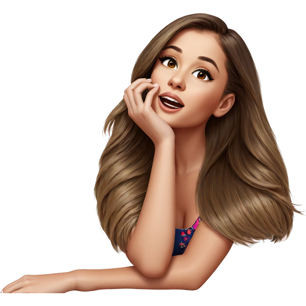 realistic portrait of girl emoji