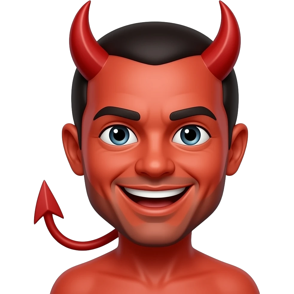devil smile emoji