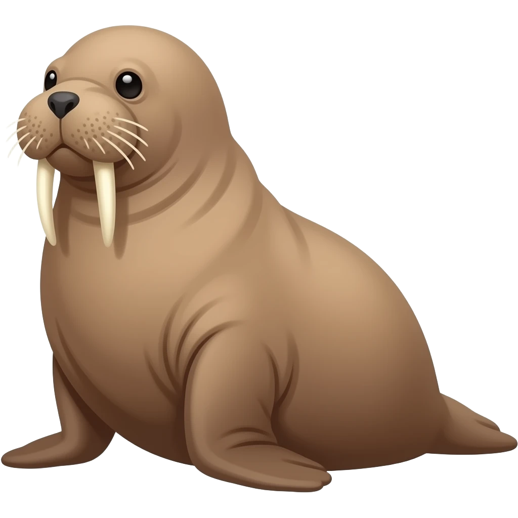 A walrus emoji! emoji