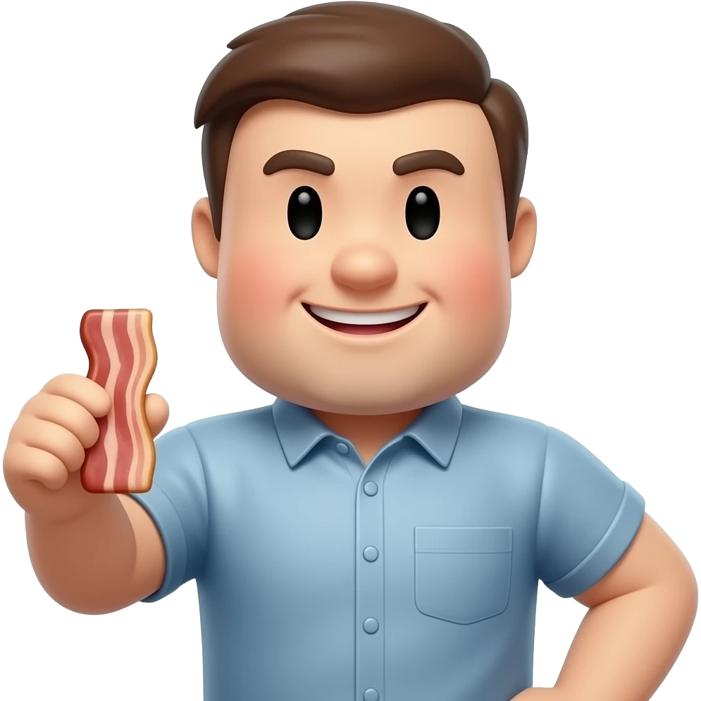 Bacon, Roblox emoji