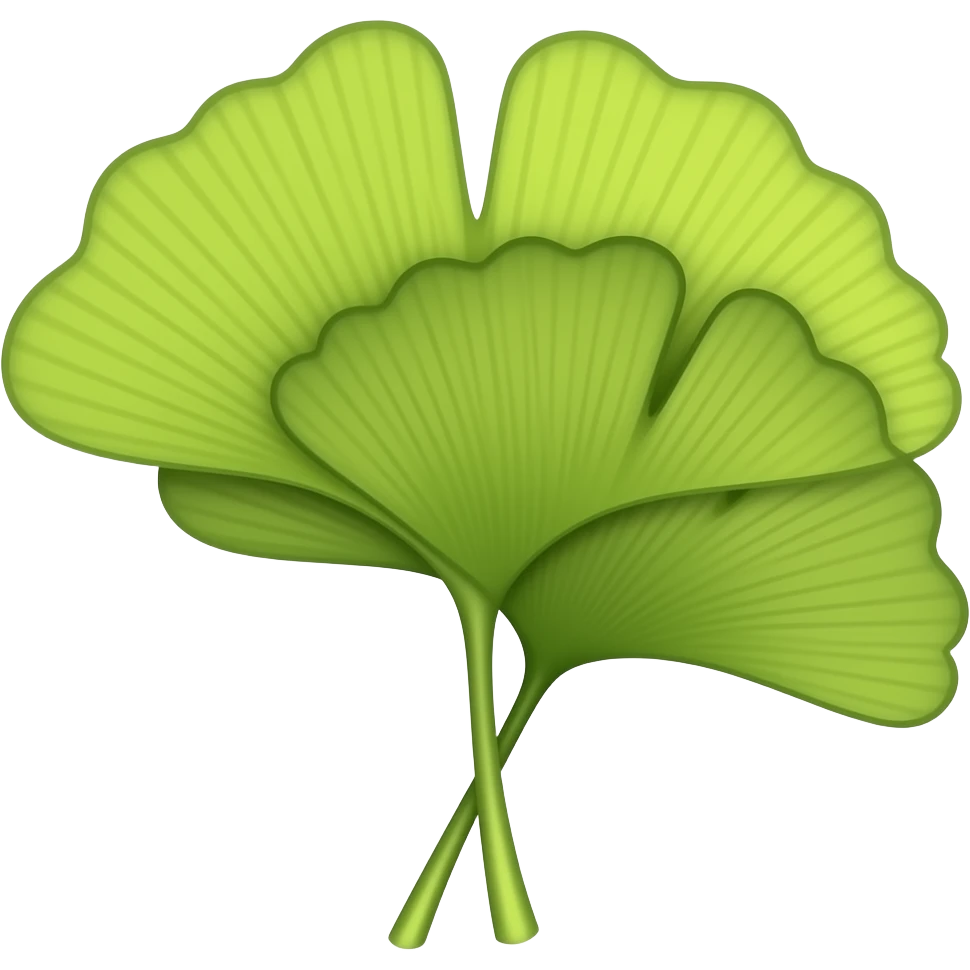 Ginko healing power emoji