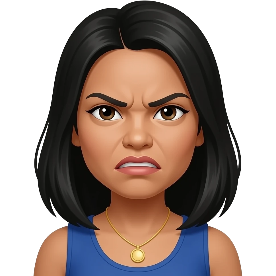 angry Filipina emoji