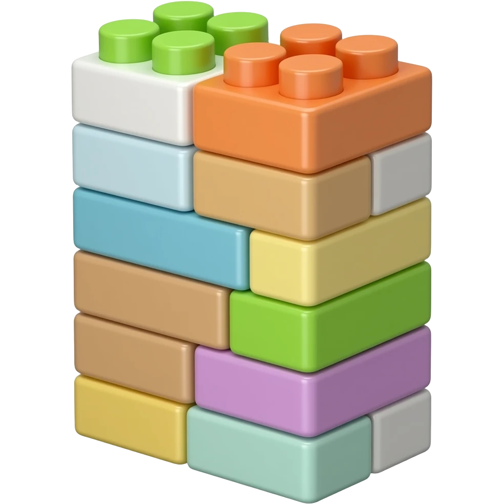 toy blocks emoji