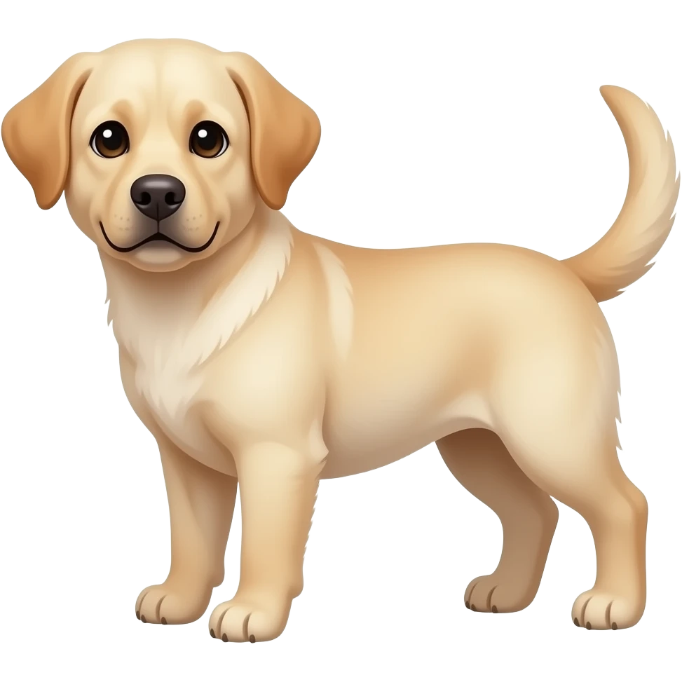 small labrador dog emoji
