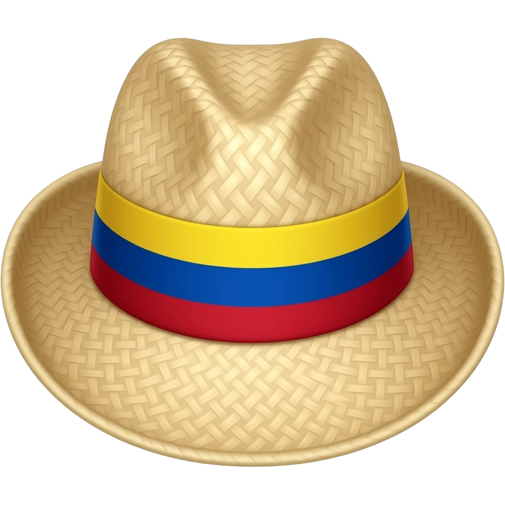 Sombrero vueltiao colombiano emoji