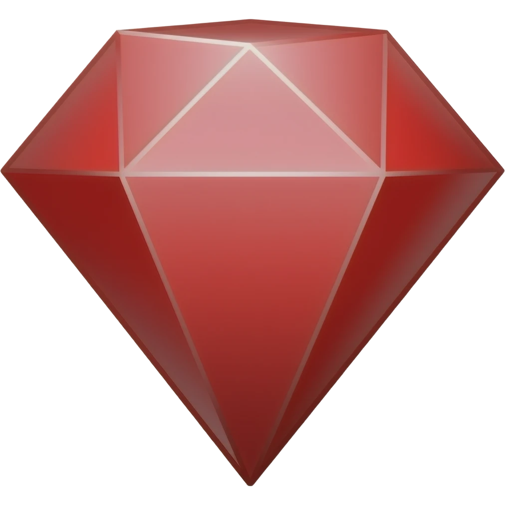 Red diamond emoji emoji