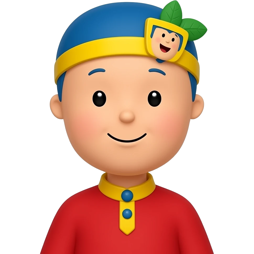 Caillou emoji