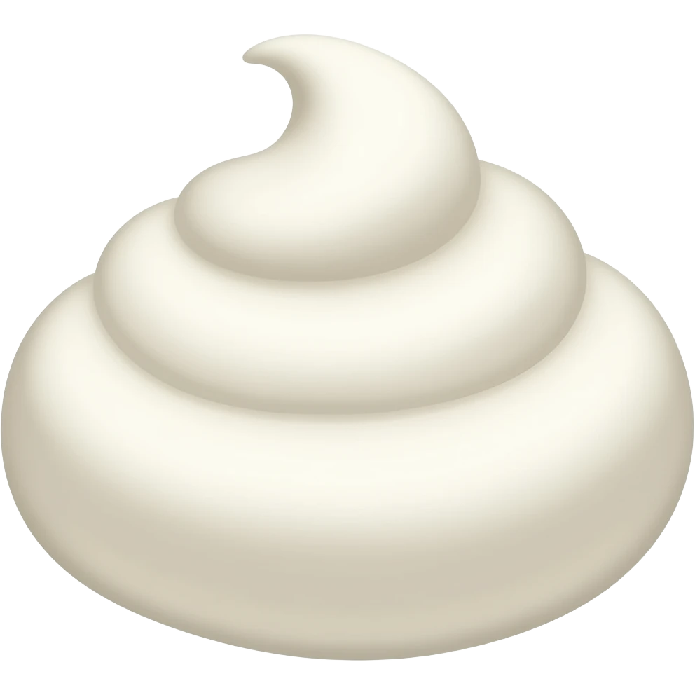 Sour cream emoji