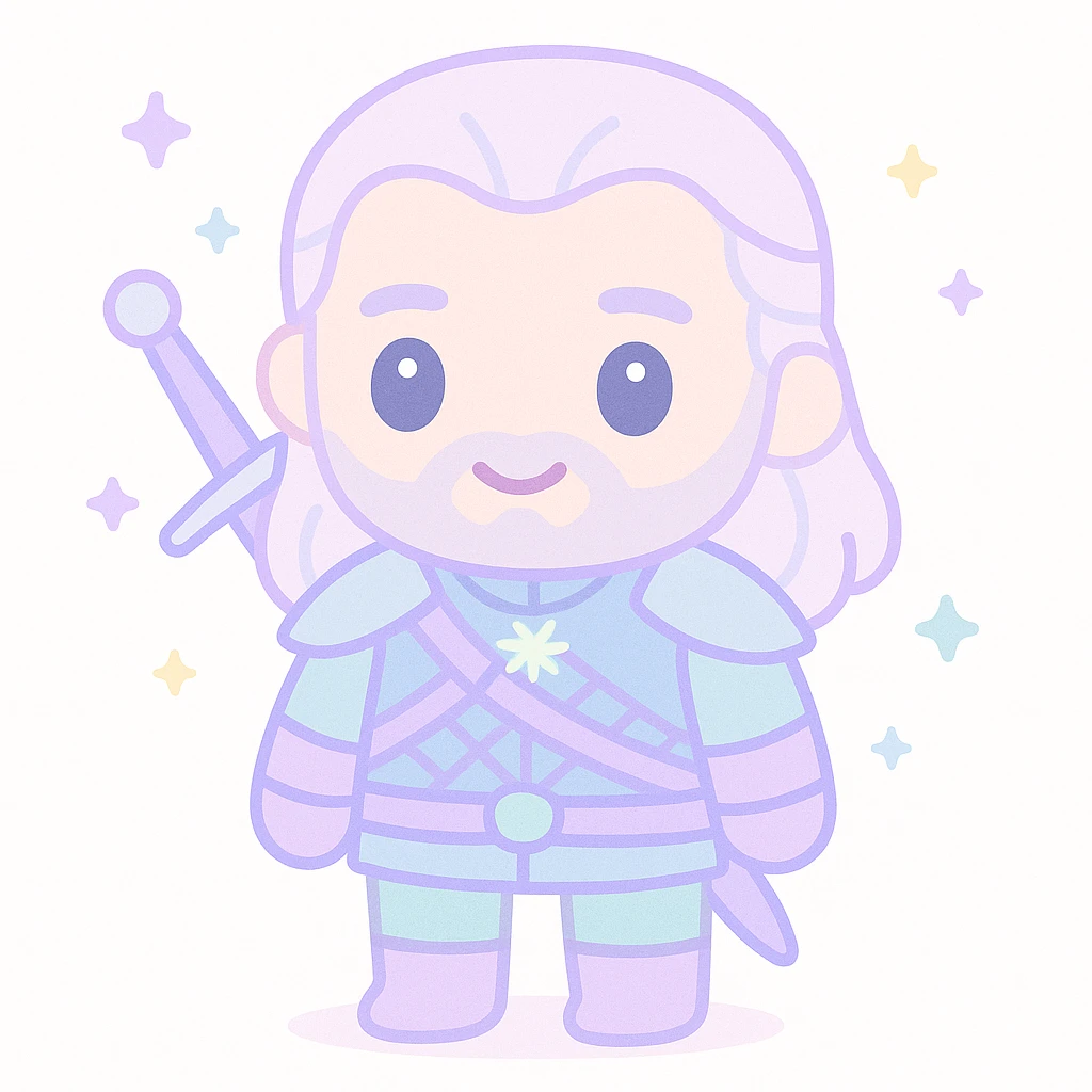 Geral of Rivia from Witcher 3 emoji