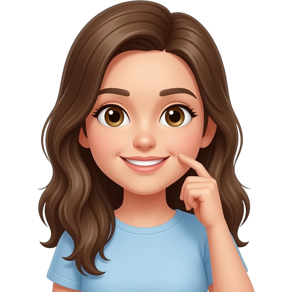 girl talking emoji