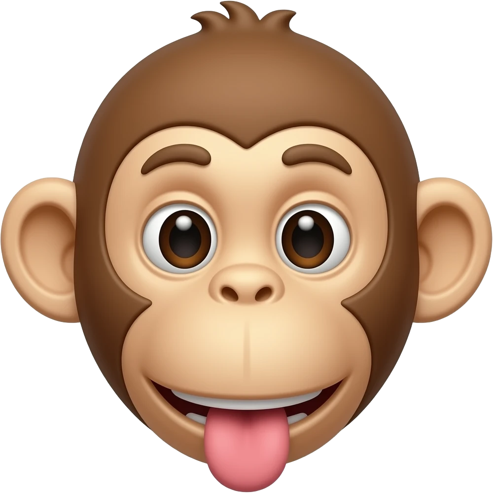 monkey ass nigga emoji