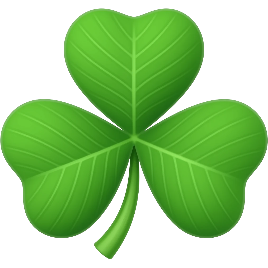 5 leafed clover emoji