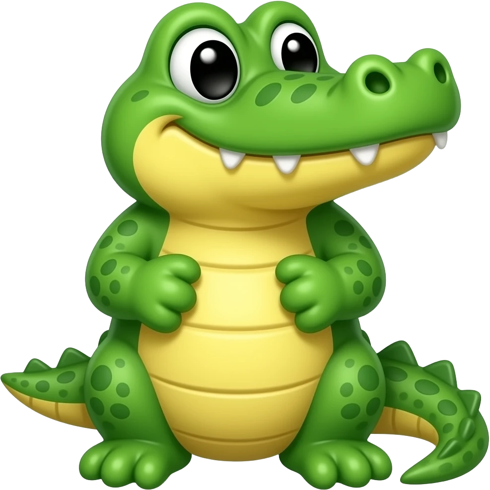 party alligatorgummy bear emoji