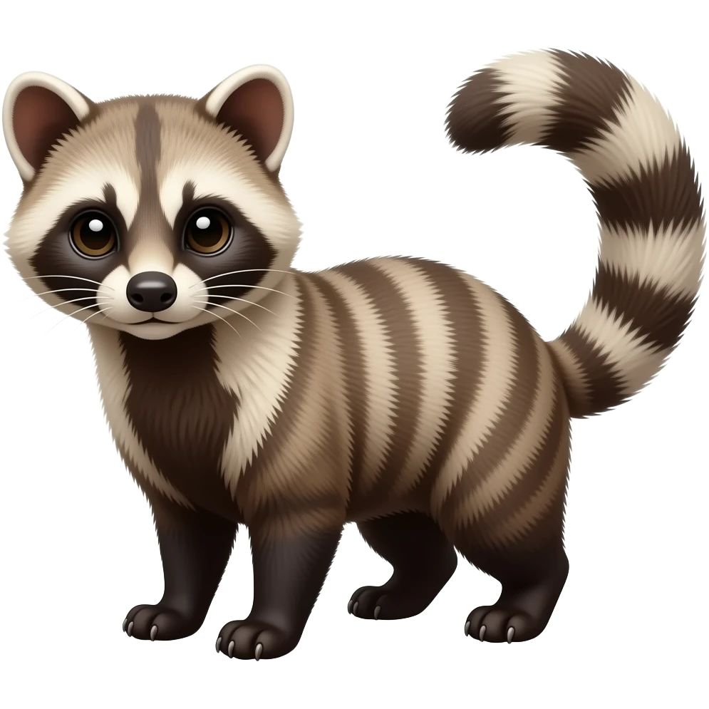 Realistic Ring-tailed cat-Cacomistle emoji