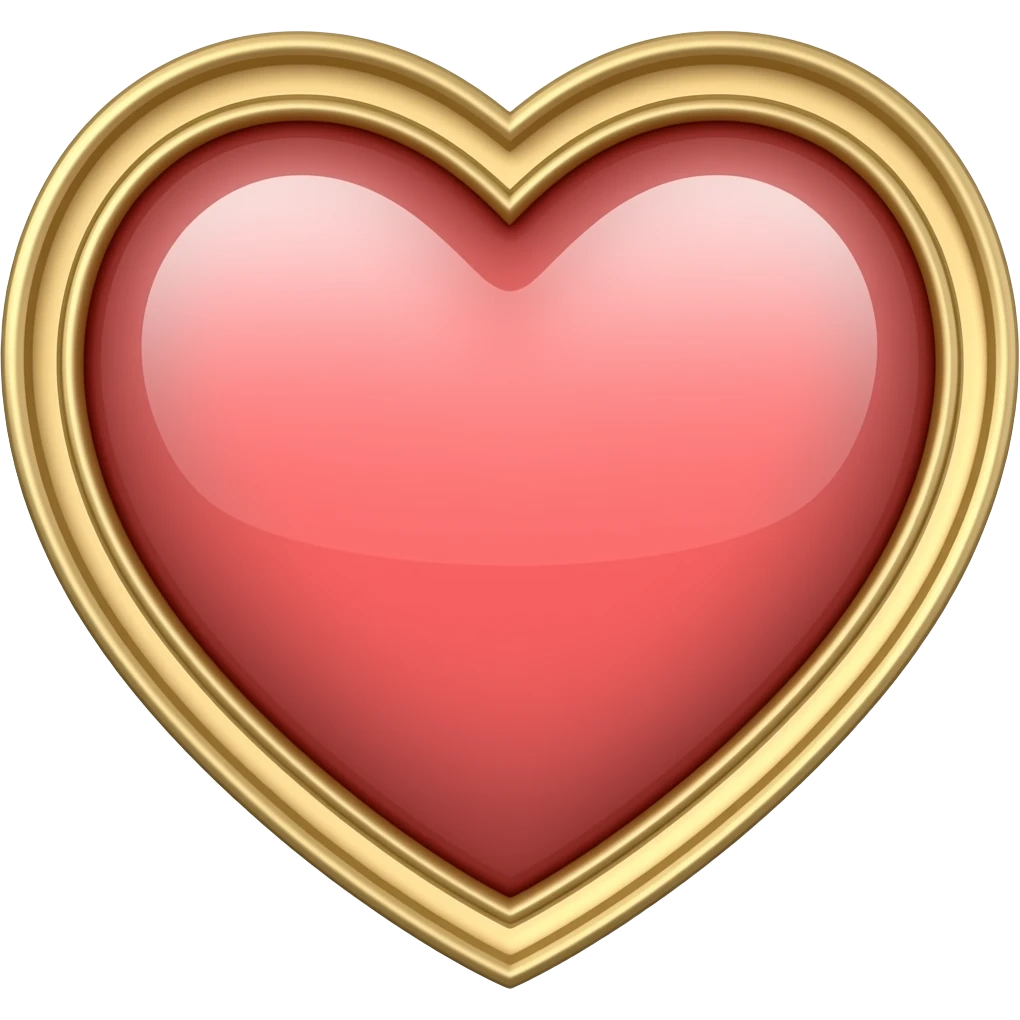 corazon bordo emoji
