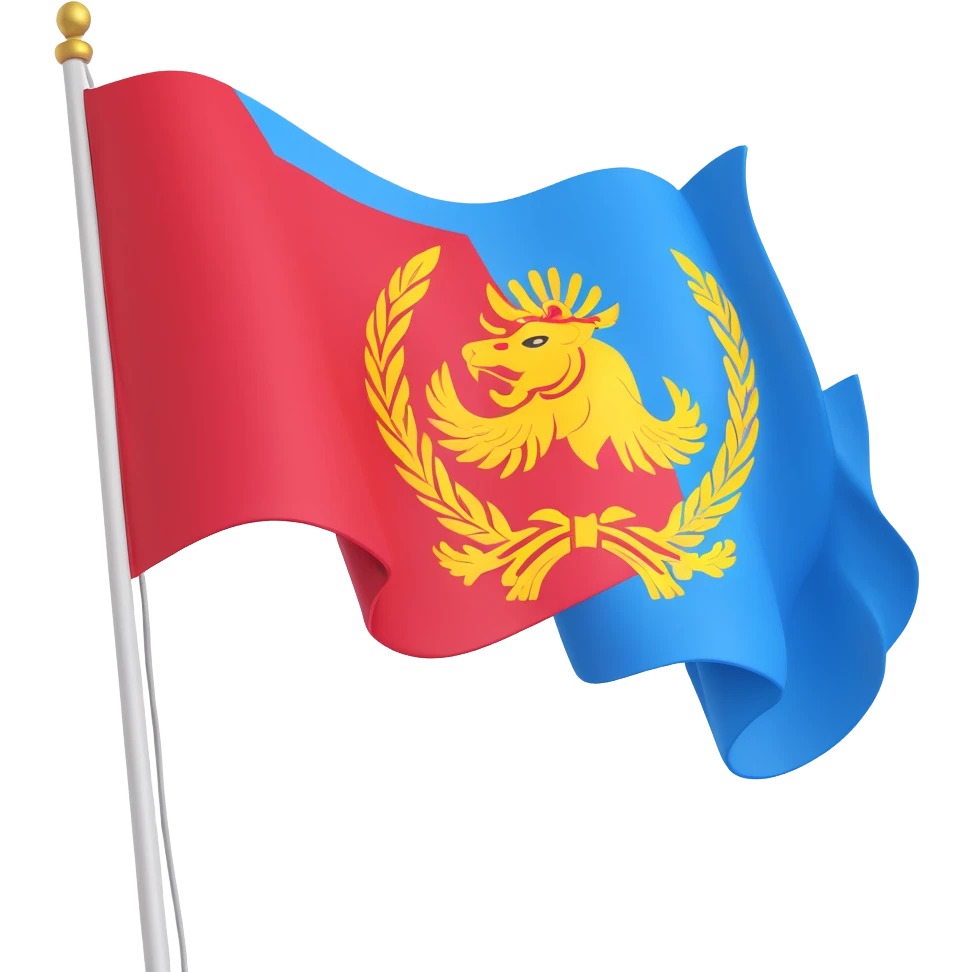 Republic of Buryatia's flag emoji