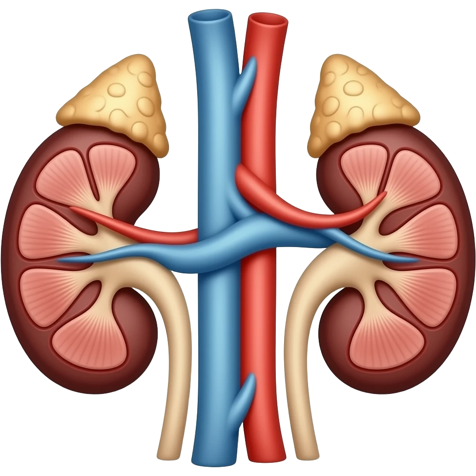 Anatomical kidney emoji