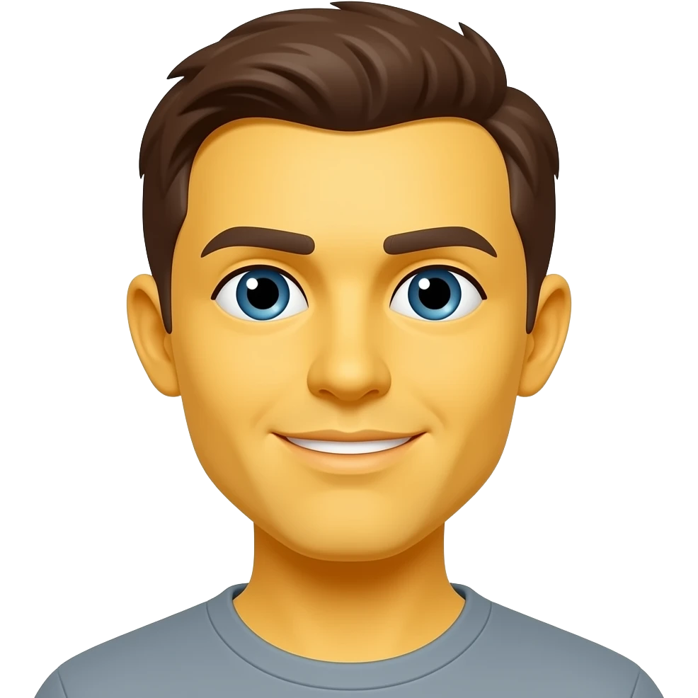 I want them to be smart  but make it the average yellow face emoji