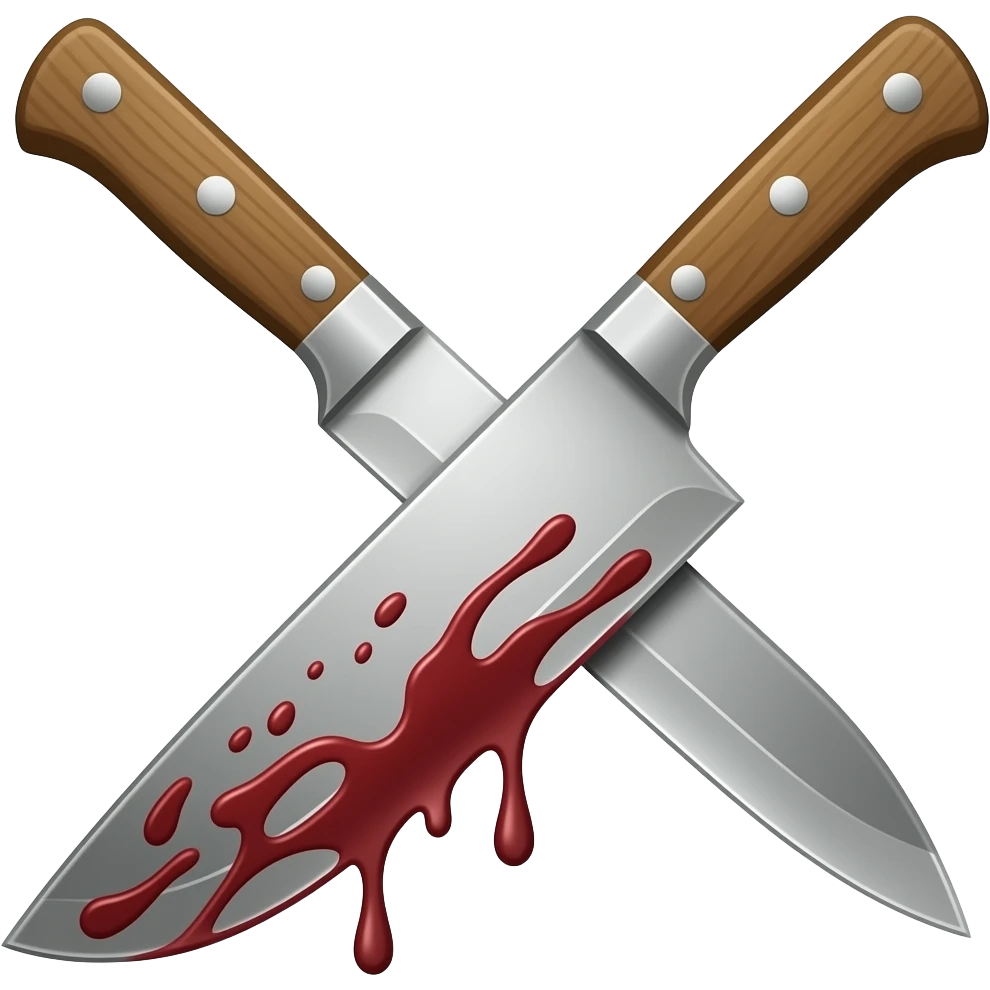 KNIFE WITH BLOOD emoji