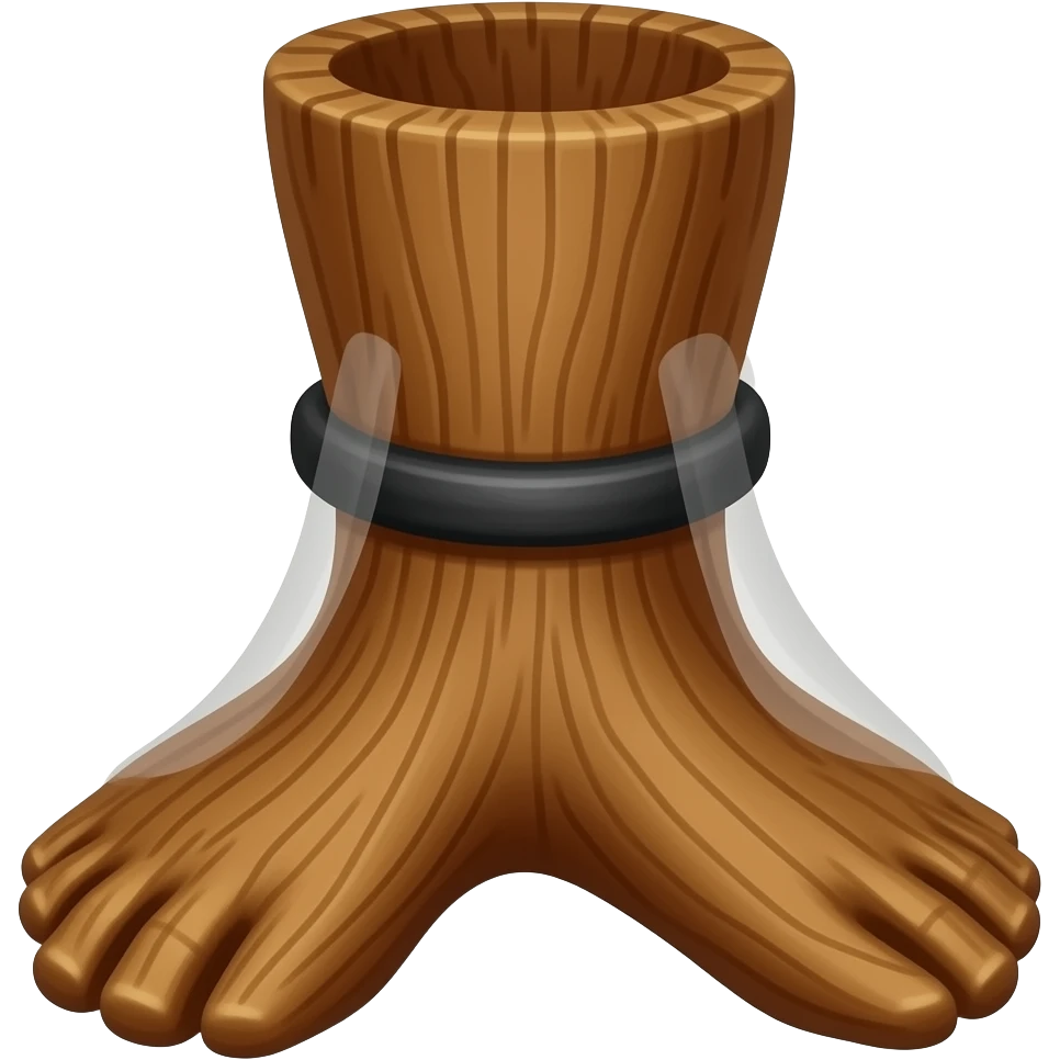 Pirate leg wood emoji