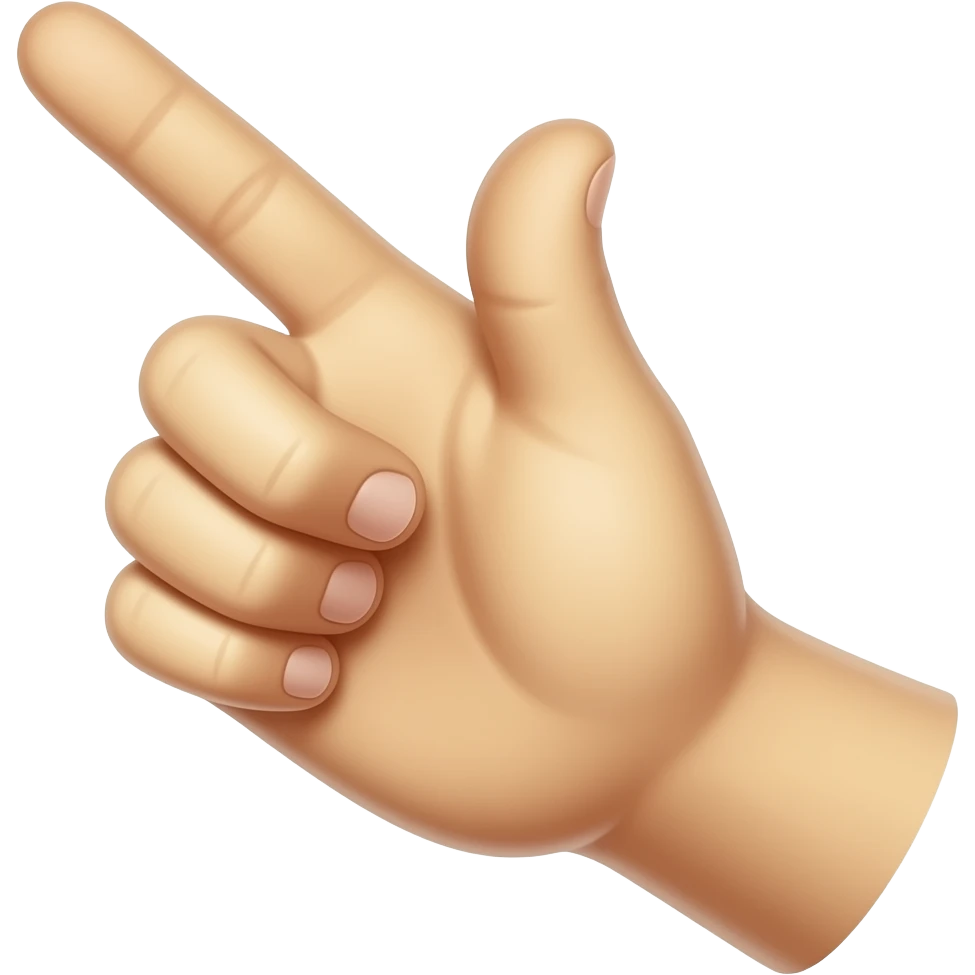 L finger on forehead emoji