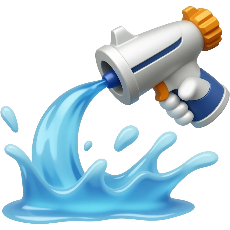 un jet d'eau emoji
