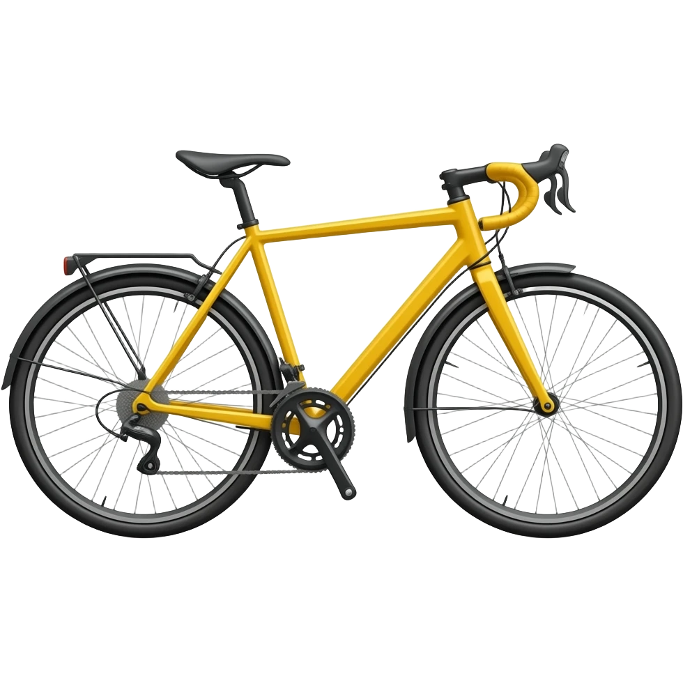 yellow bike emoji