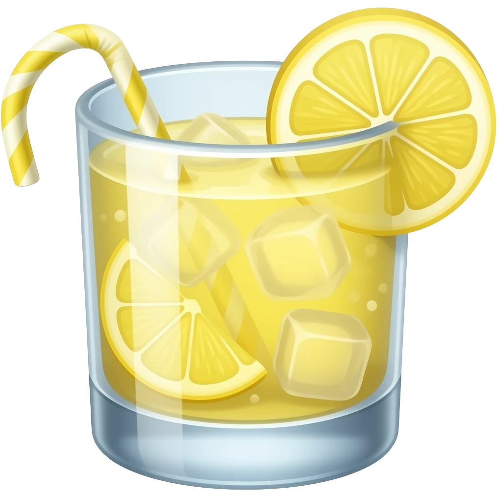 glass of lemonade emoji