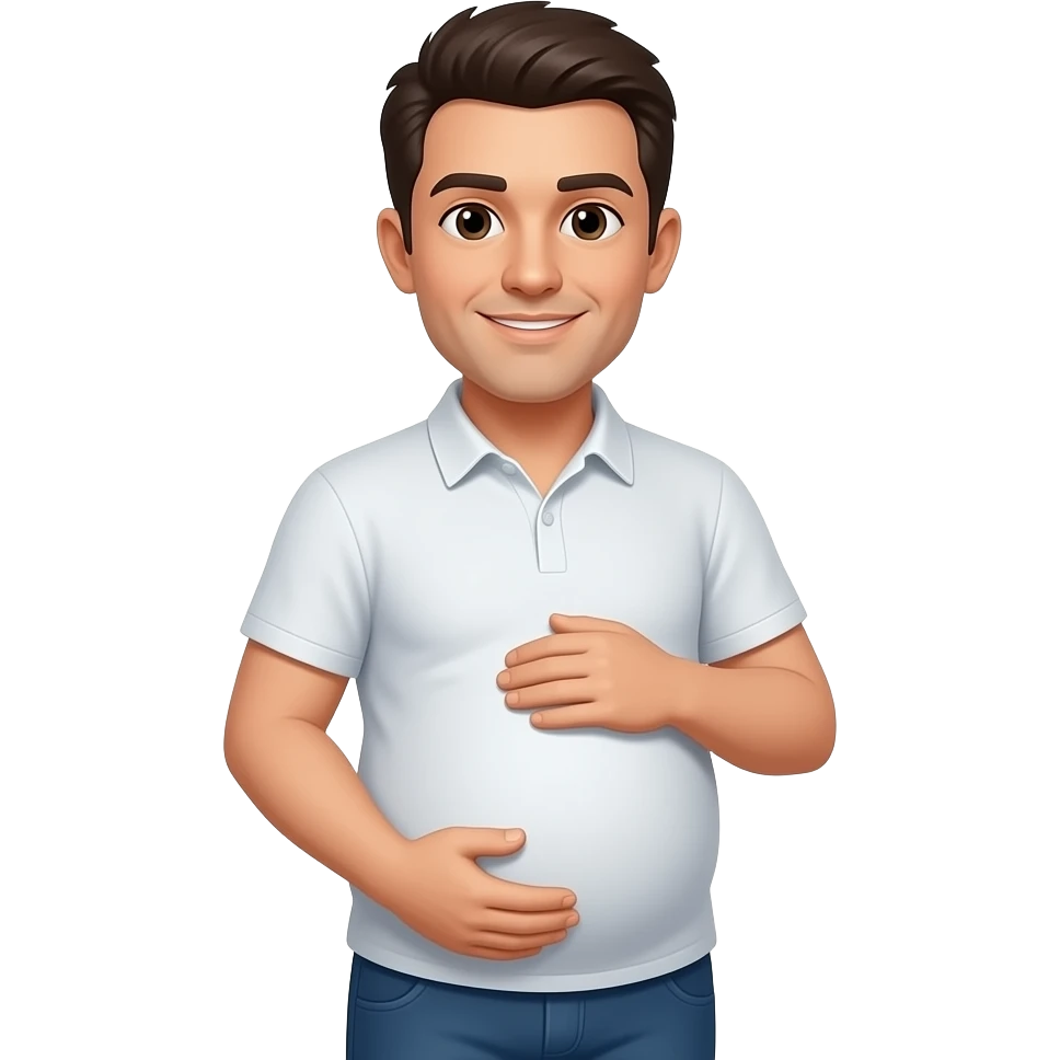 pregnant man emoji