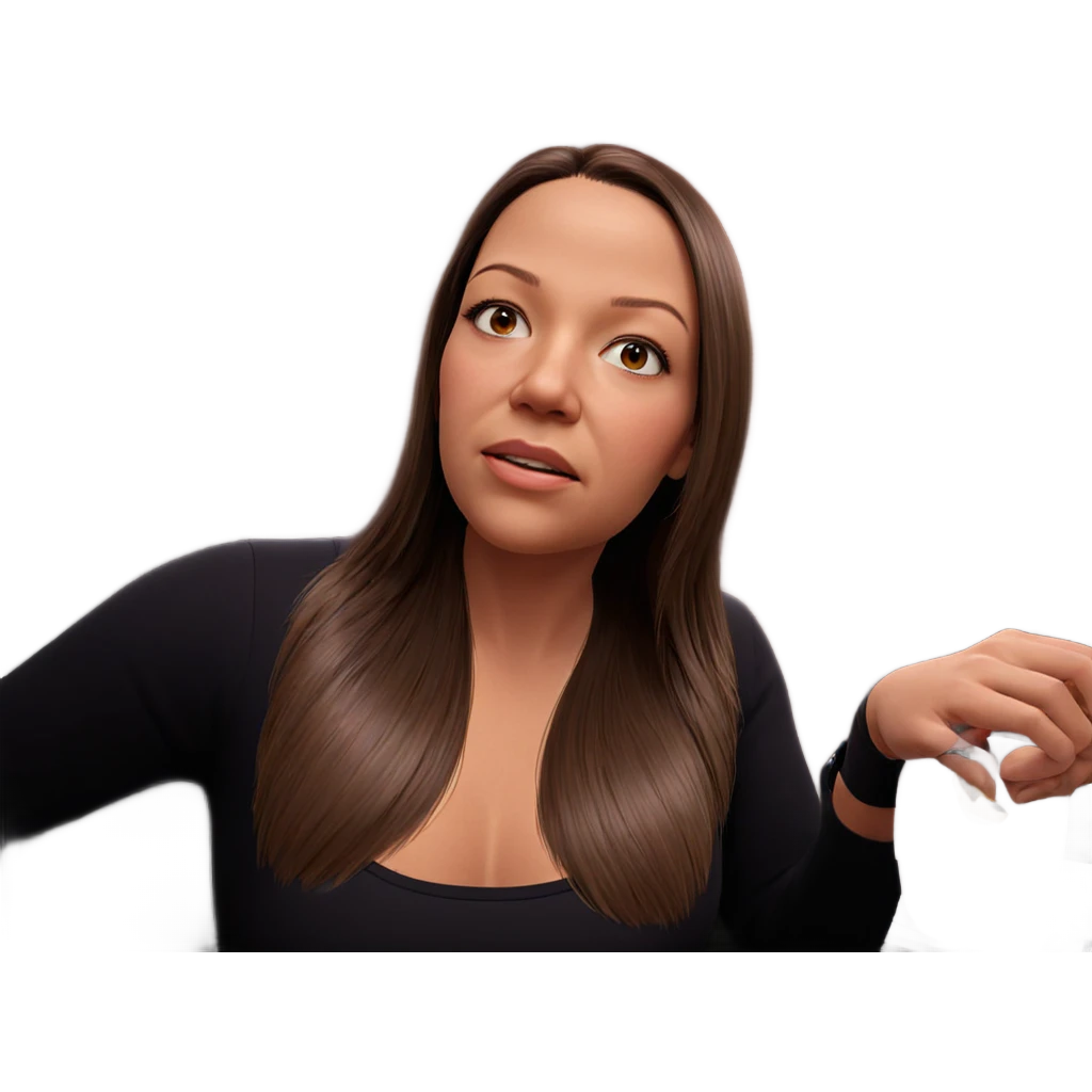 realistic portrait of a girl emoji