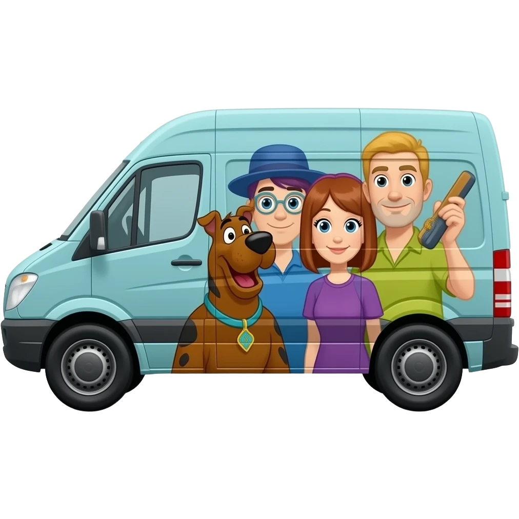scooby doo Minibus emoji
