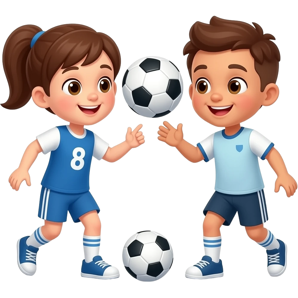 kids playing sport emoji